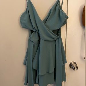 Medium Lucy in the sky romper worn once asking for $25